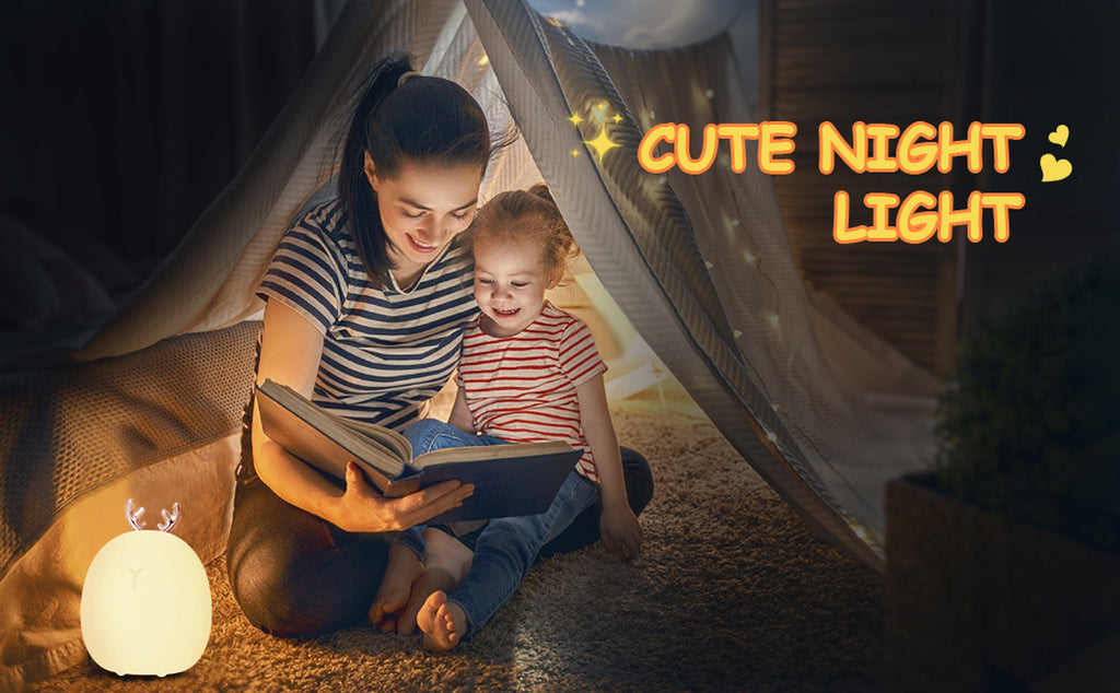 Baby Feeding, Adjustable, Creative, Rabbit, Elk Light, Silicone Light, Touch Light, Clap Light, Small Electric Light, Ambient Light, Night Light
